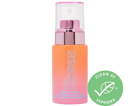 Check out this product at Sephora.com - Kosas Mini Plump + Juicy Vegan Collagen + Probiotic Spray-On Serum - 1 oz / 30 ml Kosas Spray, Vegan Collagen, Body Health, Probiotics, Sephora, Serum, Spray, Collage, Health