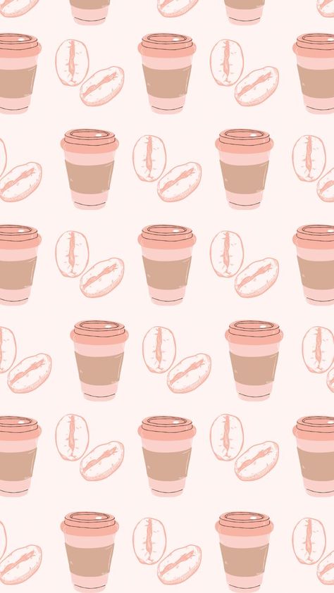 Coffe Backgrounds Aesthetic Plain, Pink Coffee Wallpaper, Rose Aesthetic Pink, Coffee Pink Aesthetic, Pink Coffee Aesthetic, Aesthetic Wallpaper Rose, Coffee Phone Wallpaper, Rose Wallpaper Aesthetic, Coffee Aesthetic Wallpaper