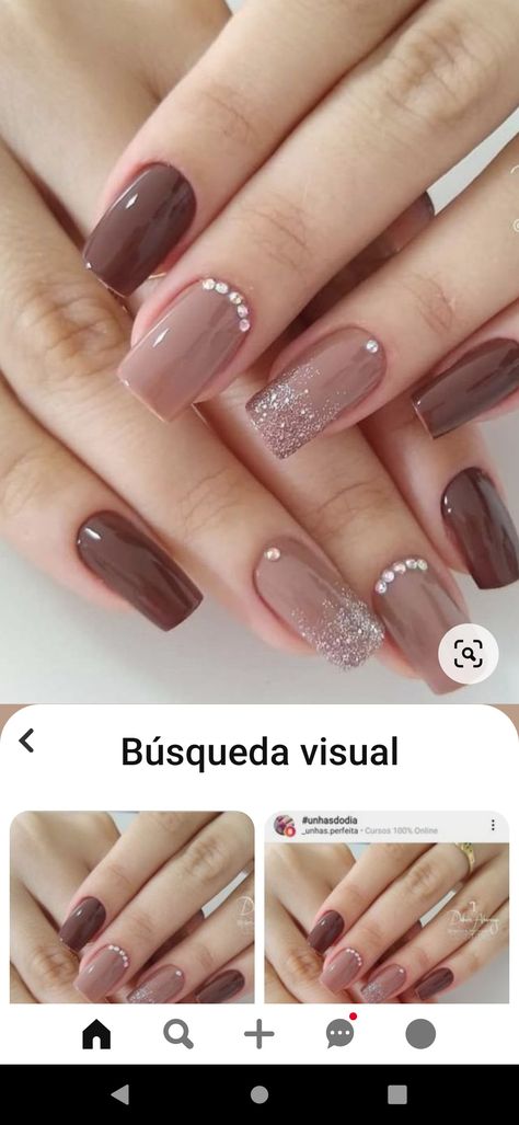 Nail Paint, Coffee Colour, Nail Art Diy, Paint Designs, Diy Nails, Halloween Nails, Christmas Nails, Brown Color, Nail Art Designs