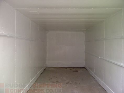 Shipping Container Modifications, Shipping Container Insulation, Shipping Container Storage Ideas, Shipping Container Storage, Diy Storage Containers, Shipping Container Conversions, Shipping Container Office, 20ft Shipping Container, Cabin Diy