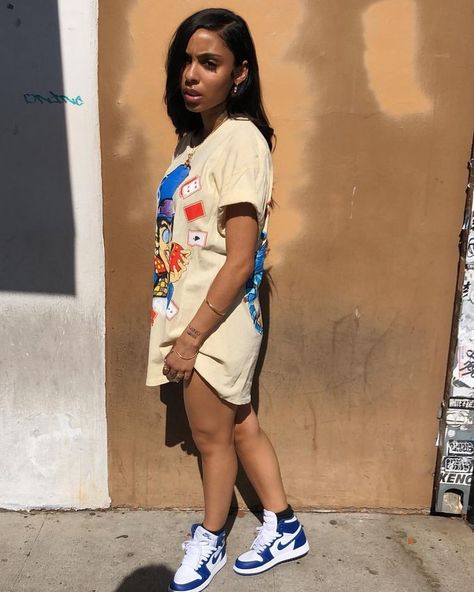 4d6e4749289c4ec58c0063a90deb3964desc41537449ri Jordan 1 Outfit Women, Jordan 1 Outfit, Chill Fits, Chill Outfits, Outfit Women, Tomboy Fashion, Dope Outfits, Mode Streetwear, Swag Outfits