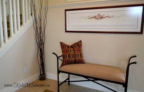 North Facing Room: The Best Most Popular Benjamin Moore Paint Colors - Indian White Mantle Headboard, Downstairs Hallway, Kylie M Interiors, Kitchen Beautiful, Hang Artwork, Northern Exposure, Above Couch, Interior Colors, Paint Colors Benjamin Moore