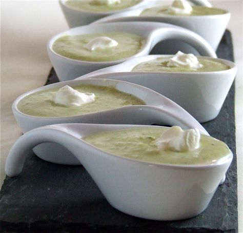 Cucumber Hendrick's Soup Shooters @Diane Avocado #holidayavocado Soup Shooters, Cucumber Soup, Avocado Soup, Chilled Soup, Green Eating, Cold Soup, Tea Sandwiches, Soup And Sandwich, Be Awesome