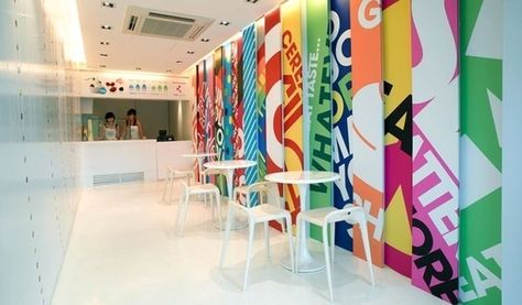 Wall Graphics Restaurant, Wall Graphics Design, Experiential Graphic Design, Office Images, Floor Graphics, Window Graphics, Environmental Graphic Design, Wallpaper Magazine, Wayfinding Signage