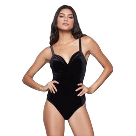 This Black Velour Bodysuit From Good American Offers A Sleek And Sophisticated Take On The Athleisure Trend. Its Sweetheart Neckline And Thick Straps Are Framing And Contouring Your Daily Look With Ease. Make A Statement In This Subtly Stylish Build. Color: Black Size: 3 (Small) (Please See Measurements In Photos) Excellent Preowned Condition Always Open To Bundles Offers! Keywords: Black Velvet Bodysuit, Oversized Button Down Shirt, Athleisure Trend, Velvet Bodysuit, American Denim, Flannel Women, Flannel Tops, Denim Shirt Dress, American Leather