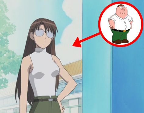 Azumanga meme>:) Osaka Outfit, Yomi Azumanga Daioh, Bin Laden, Azumanga Daioh, Moe Anime, Silly Images, Anime Crossover, Im Going Crazy, Kawaii Art