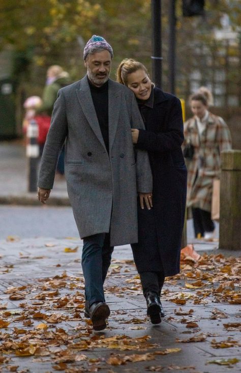 Taika And Rita, Taika Waititi Fashion, Rita Ora Taika Waititi, Taika Waititi Style, Rita Ora And Taika Waititi, About Boyfriend, Unlucky In Love, Rita Ora Style, Claudia Winkleman