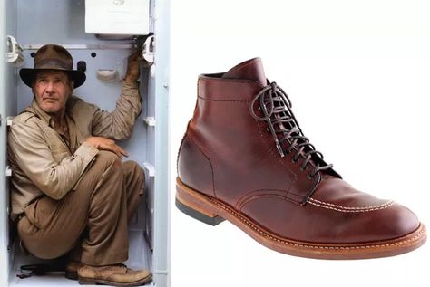 The Story Behind Alden of New England Shoes Southern Manners, Alden Boots, Hiking Outfit Men, Indiana Jones Hat, Timberland Boots Outfit Mens, Alden Shoes, Fashion Infographic, Boots Outfit Men, Timberland Boots Outfit