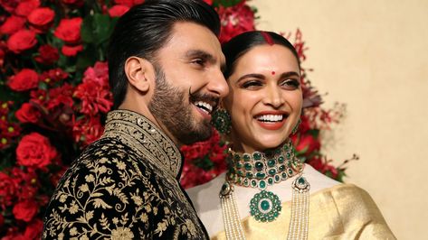 All The Pictures + Videos From Deepika Padukone & Ranveer Singh's Wedding - Wedbook Deepika And Ranveer, Deepika Ranveer, Deepika Padukone Style, Reception Photos, Perfect Husband, Bollywood Couples, Bollywood Wedding, Ranveer Singh, Deepika Padukone