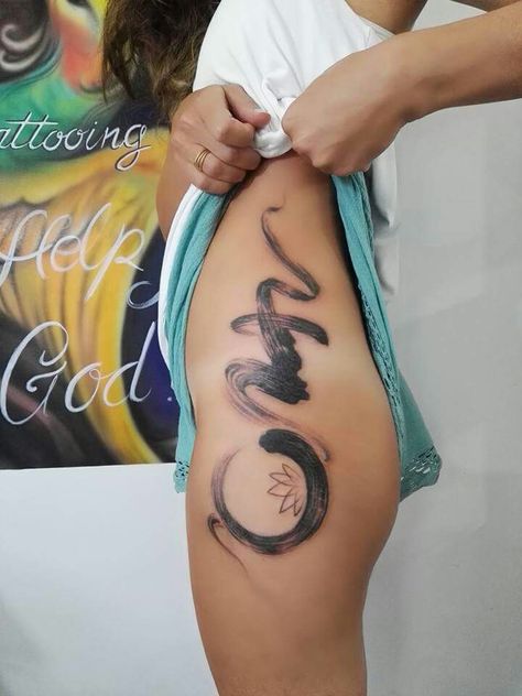 Enso & lotus tatoo. Expression of the moment . Lotus, In This Moment, Tattoos