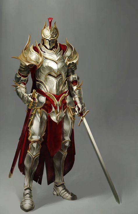 ArtStation - Imperial knight, Minsub Ro Crusader Knight Fantasy Art, Dnd Knight, Knight Rpg, Gold Knight, King Knight, Golden Knight, Royal Knight, Gold Armor, Crusader Knight