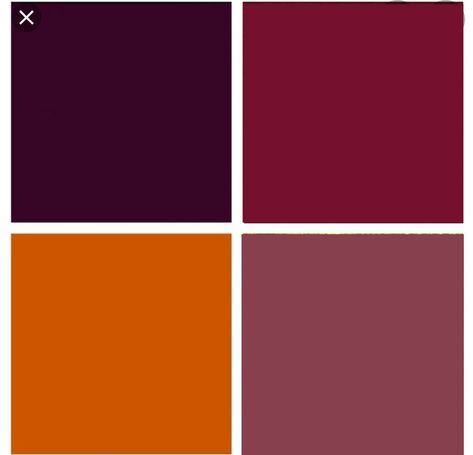 Purple And Rust Color Palette, Plum Burgundy Orange Wedding, Plum Orange Wedding, Plum And Orange Color Palette, Mauve And Burnt Orange Wedding, Burnt Orange And Purple Bedroom, Terracotta And Plum Wedding, Plum And Burnt Orange Wedding, Burnt Orange And Plum Wedding