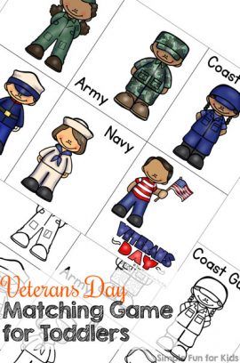 Veterans Day Matching Game for Toddlers Veterans Day Games For Kids, Military Preschool Activities, Veterans Day For Preschoolers, Veterans Day Activities For Toddlers, Preschool Veterans Day Activities, Military Crafts For Kids, 2023 Lessons, Veterans Day Preschool, Montessori Elementary Classroom