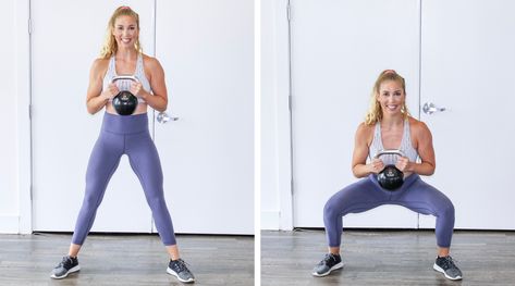 Kettlebell Glutes, Legs Glutes Workout, Kettlebell Workouts For Women, Hamstrings And Glutes, Stiff Leg Deadlift, Full Body Dumbbell Workout, Kettlebell Workouts, Bronze Goddess, Kettle Bell