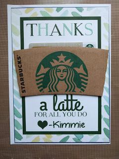 Starbucks Gift Card Holder, Free Starbucks Gift Card, Handmade Teacher Gifts, Teacher Appreciation Gifts Diy, Teacher Gift Card, Coffee Gifts Card, Appreciation Printable, Starbucks Card, Thanks A Latte