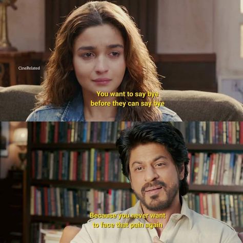 Dear Zindagi Aesthetic, Film Dialogues, Bollywood Dialogues, Dear Zindagi Quotes, Vintage Bollywood Aesthetic, Best Movie Lines, Cinema Quotes, Dear Zindagi, Movie Dialogues