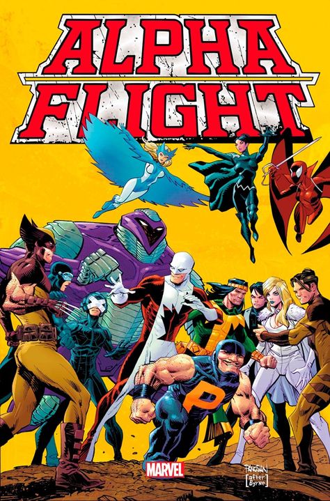 Alpha Flight vol 5 #2 | Homage variant cover by Dan Panosian Hero Up, Bryan Hitch, John Romita Jr, Alpha Flight, The Fury, George Perez, Marvel Xmen, Avengers Memes, Variant Covers