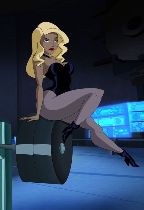 Black Canary Comic, Dc Comics Girls, Batman Fan Art, Comic Book Girl, Justice League Unlimited, Arte Dc Comics, Dc Comics Artwork, Cartoon World, Dc Comics Characters