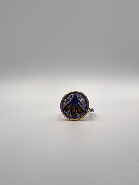 Goddess Artemis, Silver Coin Ring, Blue Queen, Bee Ring, Coin Ring, Greek Myths, Ring Blue, Silver Coin, Queen Bee