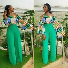 Latest Ankara, Latest Ankara Styles, Afrikaanse Mode, African Fashion Ankara, Best Dress, African Fashion Modern, African Print Dresses, Printed Wide Leg Pants, African Print Fashion Dresses