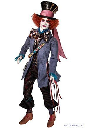 Jonny Depp as Mad Hatter Tim Burton Mad Hatter, Alice In Wonderland Mad Hatter, Wonderland Mad Hatter, Mad Hatter Costume, Alice In Wonderland Characters, Mia Wasikowska, Diy Kostüm, Doll Barbie, Im A Barbie Girl