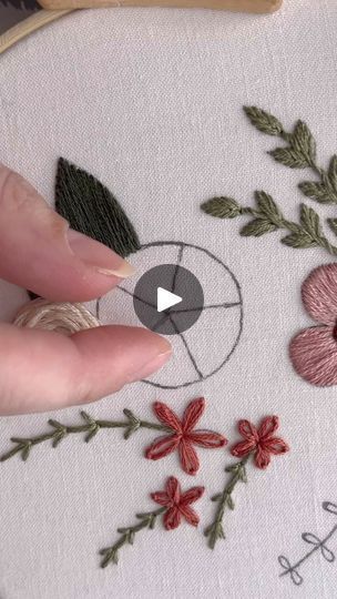 4.3K views · 8.6K reactions | Floral Sampler Stitch Along— Day 6: woven rose 🌹🪡 Welcome to day 6 of my embroidery stitch along using the floral stitch sampler pattern. Today, we’ll be learning the woven rose stitch. These add dimension with very simple steps! 💖  Tune in tomorrow for the next stitch tutorial. Comment “learn” and I’ll DM you more information!  #embroidery#learnembroidery#embroiderytutorials#stitchalong#DIYembroidery#embroideryforbeginners#floralembroidery#embroideryart#handsti... Woven Rose Embroidery Design, Woven Rose Stitch, Woven Rose Embroidery, Rose Stitch, Embroidery Pictures, Machine Embroidery Tutorials, Beginner Embroidery, Stitch Sampler, Embroidery Stitch