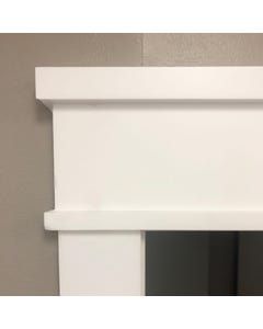 Shaker Style Trim, Door Header, Lily Ann Cabinets, Mdf Doors, Shop Cabinets, White Door, Traditional Styles, Box Store, White Doors