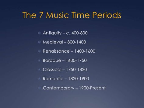 Musical Period Timeline Musical Periods Timeline, Classical Composers, Music Time, Time Periods, Classical Antiquity, Up Music, Music Decor, Music Class, Composers