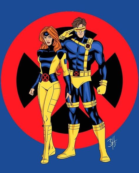 Jean Grey And Cyclops, Jean Grey And Scott Summers, Dc Superheroes Art, X Men Wallpaper, Superhero Couples, Jean Grey Xmen, X-men Wallpaper, Scott Summer, Men Wallpaper