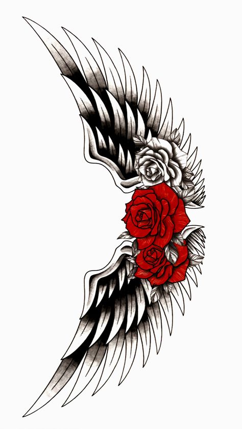 Tato Irezumi, Wing Neck Tattoo, Memorial Tattoo Quotes, Best Neck Tattoos, Bauch Tattoos, Tattoos To Cover Scars, Family Tattoo Designs, Forearm Band Tattoos, Herz Tattoo