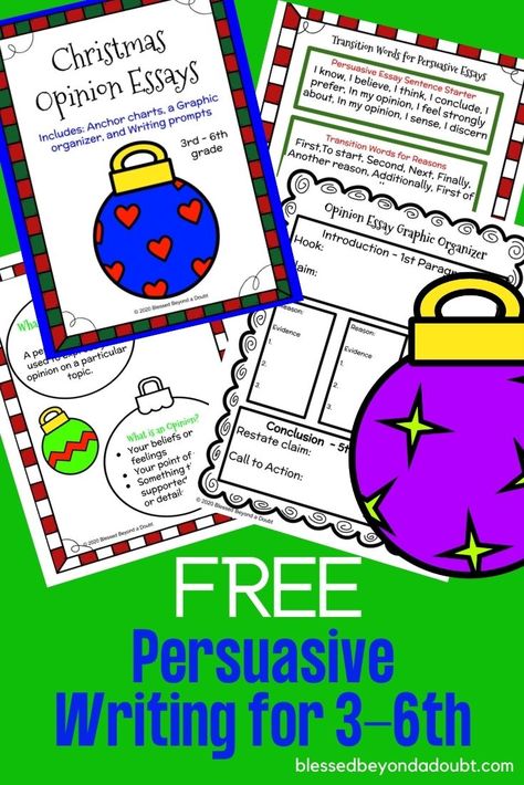 Your students will have so much fun with these FREE Persuasive Writing Ideas for Kids - Christmas Edition. Hurry! They are FREE for a limited time. #persuasivewritinganchorchart #persuasivewritingideas #persuasivewritingideasforkids #persuasivewritingprompts #christmaspersuasivewriting #christmaspersuasivewritingideas Persuasive Writing Ideas, Persuasive Writing Christmas, Persuasive Writing Anchor Chart, Writing Ideas For Kids, Persuasive Writing Graphic Organizer, Phonic Sounds, Persuasive Writing Prompts, Online Preschool, Christmas Writing