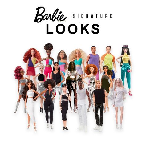 Barbie Benetton, Barbie Looks Dolls, Barbie Signature Looks, Barbie Dog, Barbie Signature, Custom Barbie, Barbie Doll Set, Barbie Sets, Barbie Collector Dolls