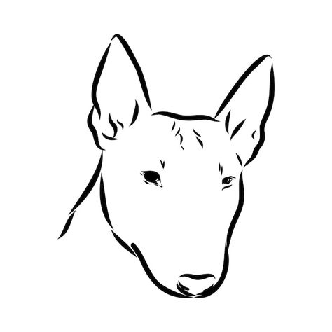 Tattoo Bull, Bull Terrier Funny, Face Black And White, Graphic Tattoo, Black And White Vector, Dog Nose, English Bull Terriers, English Bull, Psd Icon