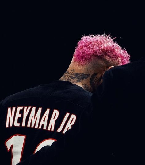 Neymar Jr, Neymar, Tattoos, Hair, Pink