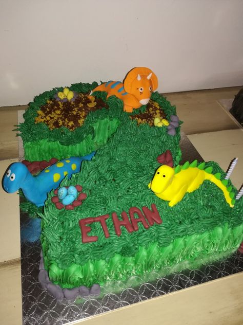 Number 2 Dinosaur Cake, Moana Birthday Party Cake, Jungle Theme Birthday Party, Dinosaur Birthday Cakes, Jungle Theme Birthday, Moana Birthday Party, Boy Cake, Toddler Birthday Party, Moana Birthday