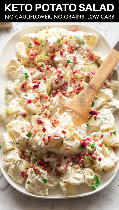 Turnip Potato Salad, Keto Baked Potato Substitute, Keto Recipes Veggies, Rutabaga Potato Salad, Keto Potatoes Recipes, Keto Biotic Recipes, Cauliflower Potato Salad Keto, Low Carb Potato Salad, Keto Rutabaga Recipes