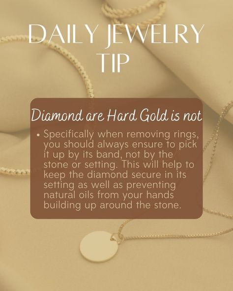 Treat your jewelry like the priceless heirlooms they can become! Although jewelry can be expensive, that doesn't mean its indestructable Don't Overthink It, Don't Overthink, Jewelry Hacks, Mixing Metals, Jewelry Styling, It Band, Jewelry Tips, Layering Necklaces, Jewelry Quotes