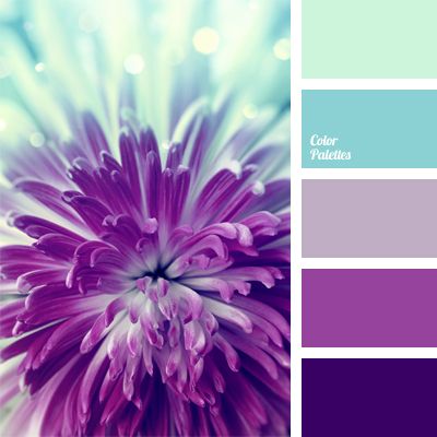 Great collection of Cool Palettes with different shades. Color ideas for home, bedroom, kitchen, wall, living room, bathroom, wedding decoration | Page 38 of 58. Color Combinations With Purple, Pastel Palettes, Minimalist Dekor, Cold Colors, Baby Theme, Purple Color Palettes, Palette Ideas, Eggplant Color, Kunst Inspiration