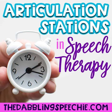 Articulation Stations - Therapy Ideas to Keep Students Motivated - thedabblingspeechie Articulation Centers Speech Therapy, Speech Games, Articulation Games, School Speech Therapy, Motor Planning, Oral Motor, Articulation Therapy, Articulation Activities, School Slp