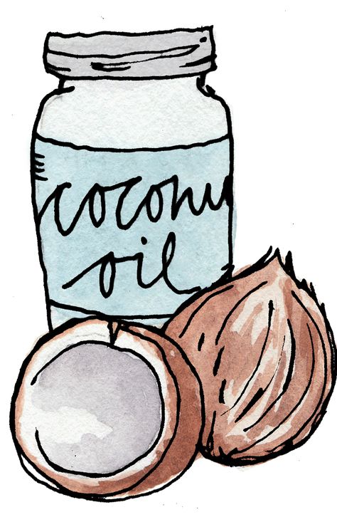 Absolutely Everything You Need to Know About Coconut Oil Glass Jar Drawing, Kitchen Journal, Jar Drawing, Cakes And Cookies, Whole Foods Market, Whole Foods, Wholesome Food, Glass Jar, Whole Food Recipes