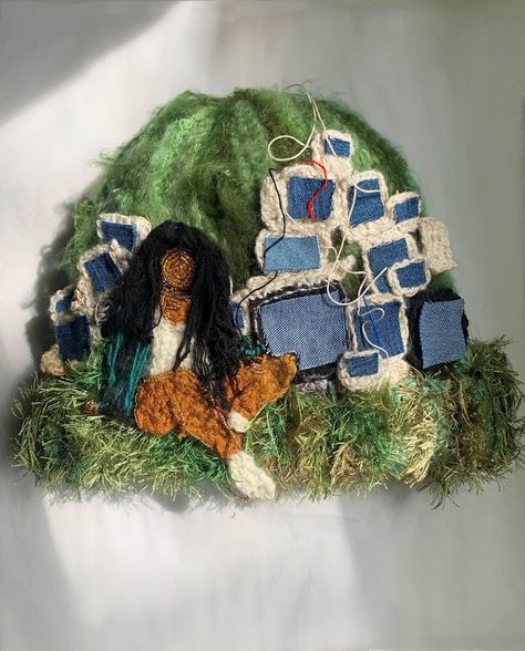 Ctrl 🧚🏽‍♂️📺 • • • #crochetinspiration #fiberart #szaedits #sza #ctrl #albumcoverart #albumcovers #beadingworks #crochetersofinstagram #hat #szaaesthetic #fiberartist Artists. Crocheters. Beads. Embroidery. Mixed-media. Crochet inspo. Bead art Artsy Crochet, Beading Crochet, Sza Ctrl, 80s Clothing, Rope Decor, One Piece Cartoon, Beads Embroidery, Bright Fashion, Kawaii Crochet