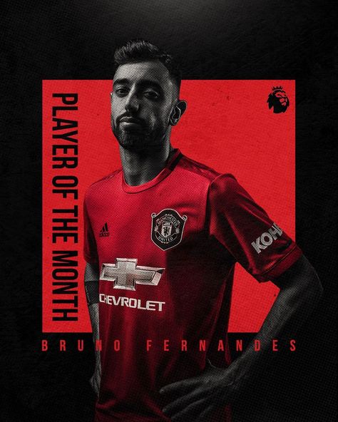 Man Of The Match Poster, Man Of The Match Football, Bruno Fernandez, Poster Bola, Manchester United Team, Bruno Fernandes, Manchester United Legends, Manchester United Players, Man Of The Match