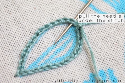 6 tips for better chain stitch Embroidery Floss Projects, Easy Embroidery Stitches, Dimensional Embroidery, Basic Hand Embroidery Stitches, Embroidery Lessons, Embroidery Hearts, Easy Embroidery, Basic Embroidery Stitches, Embroidery Stitches Tutorial