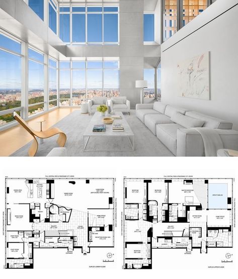 Bloxburg Penthouse Layout, Modern Penthouse Floor Plan, Skyscraper Interior, Penthouse Layout Floor Plans, Penthouse Floor Plan Luxury, Luxury Penthouse Apartment Floor Plans, Penthouse Floor Plan, Condo Plan, Penthouse Apartment Floor Plan