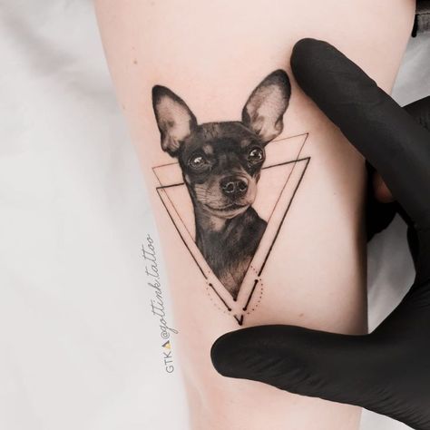 Boxer Dog Tattoo, Pet Portrait Tattoos, Tattoo Pet, Pet Tattoo Ideas, Cat Portrait Tattoos, Pet Memorial Tattoo, Small Dog Tattoos, Pet Tattoos, Green Tattoos