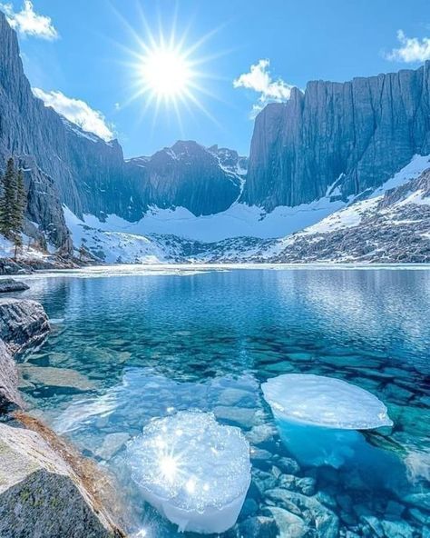 Our Beautiful  Glacier National Park | Iceberg Lake in Glacier National Park, Montana | Facebook Glacier National Park Montana, Pretty Landscapes, Winter Scenery, Glacier National, Glacier National Park, Dream Vacations, Places To Travel, Montana, The Good Place