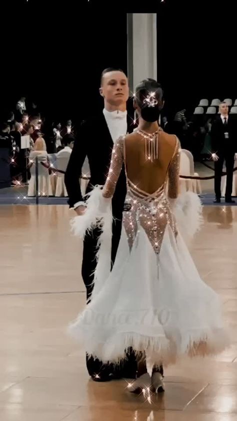 Ballroom Dance Dresses Standard, Latin Competition Dress, Ballroom Dance Outfits, Ballroom Dress Inspiration, Standard Dance Dress, Ballroom Standard Dress, Ballroom Competition Dress, Ballroom Dance Competition, Waltz Dress