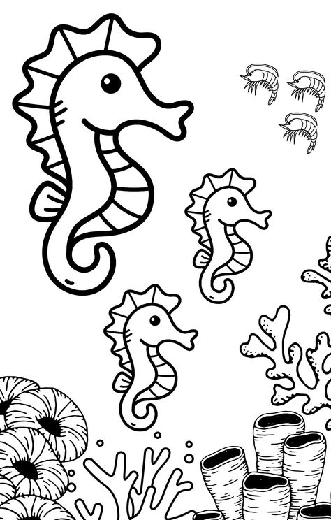 Sea Horse Drawings, Sea Horse Drawing, Save Water Poster Drawing, Save Water Poster, Sea Horses, Water Poster, Love Coloring Pages, Horse Drawing, Poster Drawing