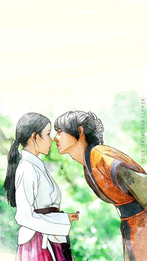 Moon Lovers Scarlet Heart Ryeo Wallpaper, Moon Lovers Drama, Wallpaper Moon, Scarlet Heart, Moon Lovers, Joon Gi, Korean Art, Lee Jong, K Drama