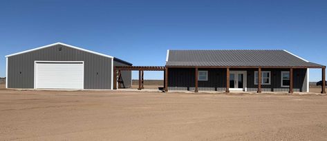 Country Home | Custom Barns And Construction Barn And House Combo, Metal Shop Houses, Shop Houses, Metal Building House, Metal Building House Plans, Metal House Plans, Steel Building Homes, Metal Barn Homes, Metal Building Home